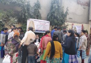 Kailash Hospital & Neuro Institute, in association with Noida Lok Manch Organized a Free Health Check-Up Camp at, Dharam Public School, Sector-22 Noida
