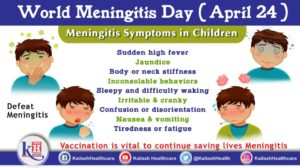 Meningitis is a fatal health problem in children. Vaccination is the best ways to prevent it.