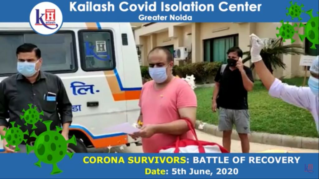Stories from our Corona Survivors | Kailash Covid Isolation Center Greater Noida