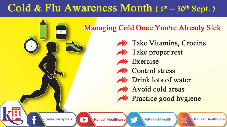 Got cold or flu? Here are some tips to manage your flu symptoms.