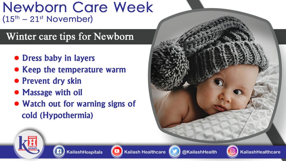 Oil massages for babies during winters work great to keep them warm