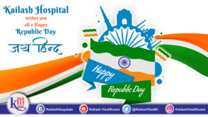 Kailash Hospital wishes you all a Happy Republic Day.