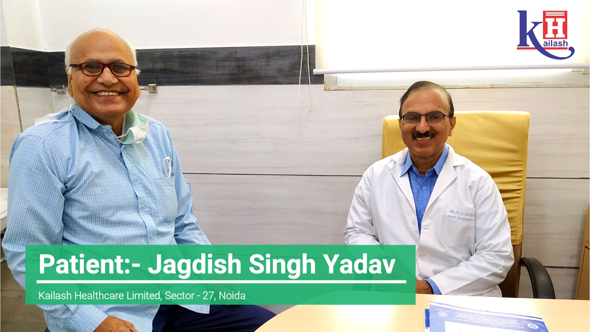 Successful Bilateral Knee Replacement Surgery | Kailash Hospital Sector 27 Noida