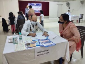 Kailash Hospital & Heart Institute, Noida in association with BHEL, organized a Free Health Check-up camp on 20/03/2021 from 09:00 AM to 01:00 PM.