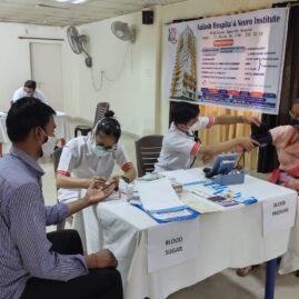 Kailash Hospital & Heart Institute, Noida in association with BHEL, organized a Free Health Check-up camp 5