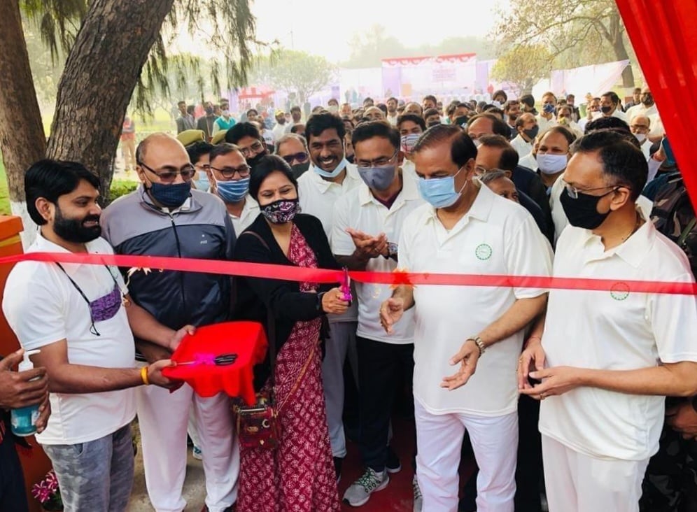 Kailash Hospital & Heart Institute, in association with NSEZ Phase-2, organized a Free Health Check-up camp