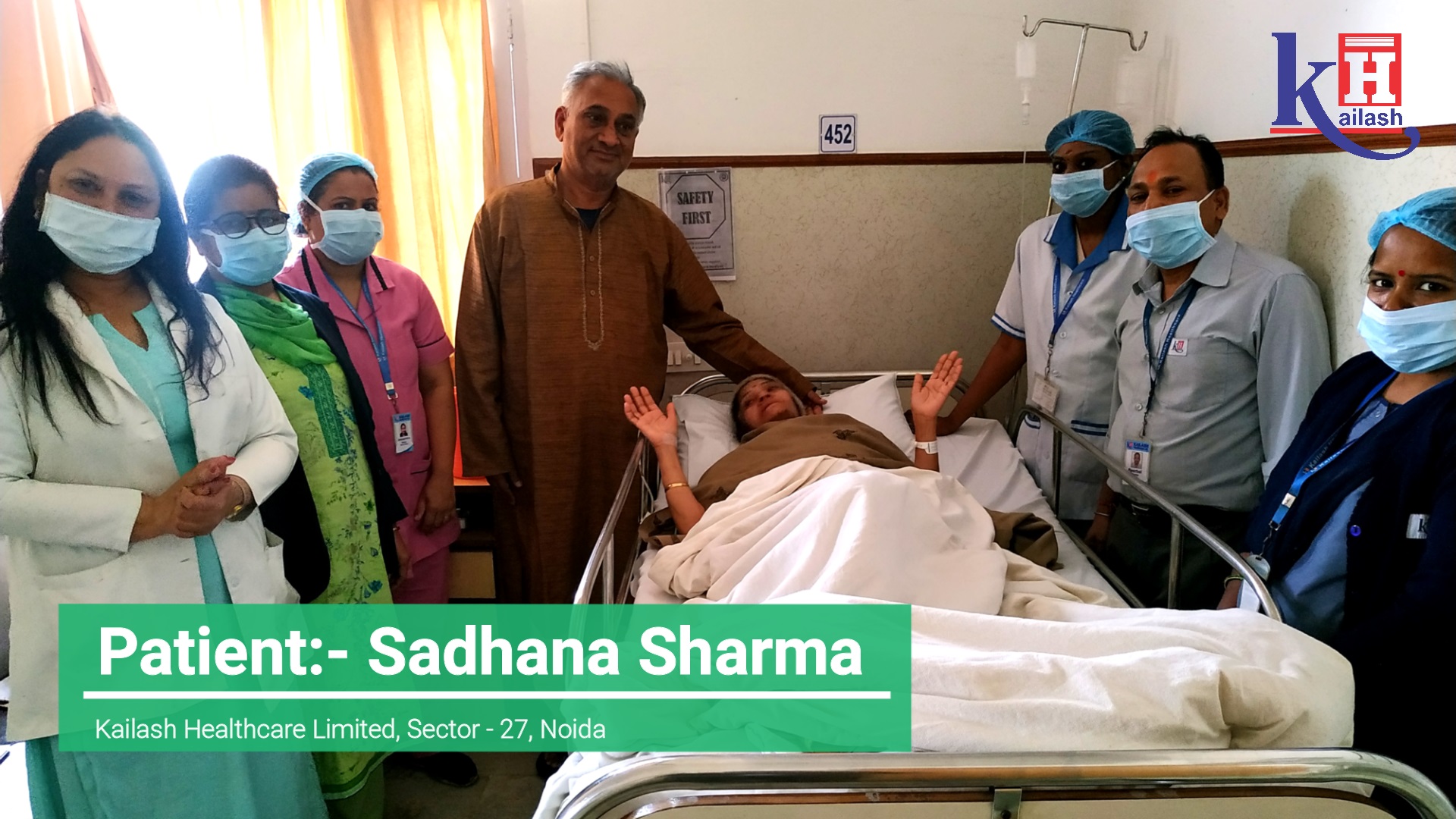 Survival of 60yr old patient from Critical Neuro & Cardiac Condition | Kailash Hospital Sec 27 Noida