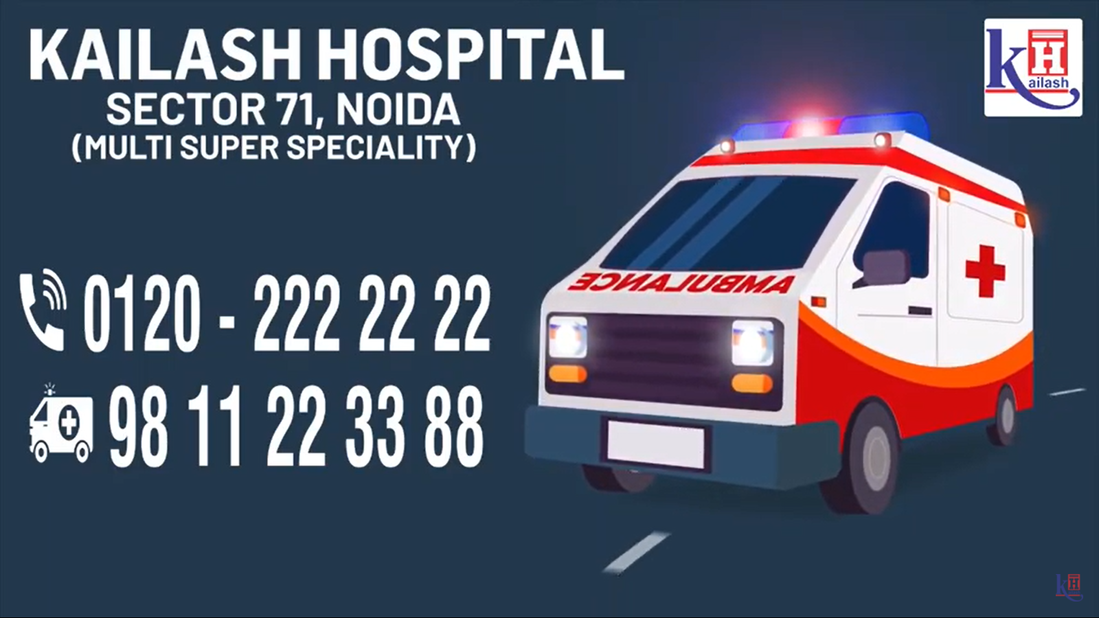 24×7 Available for any Emergency | Kailash Hospital Sector 71 Noida