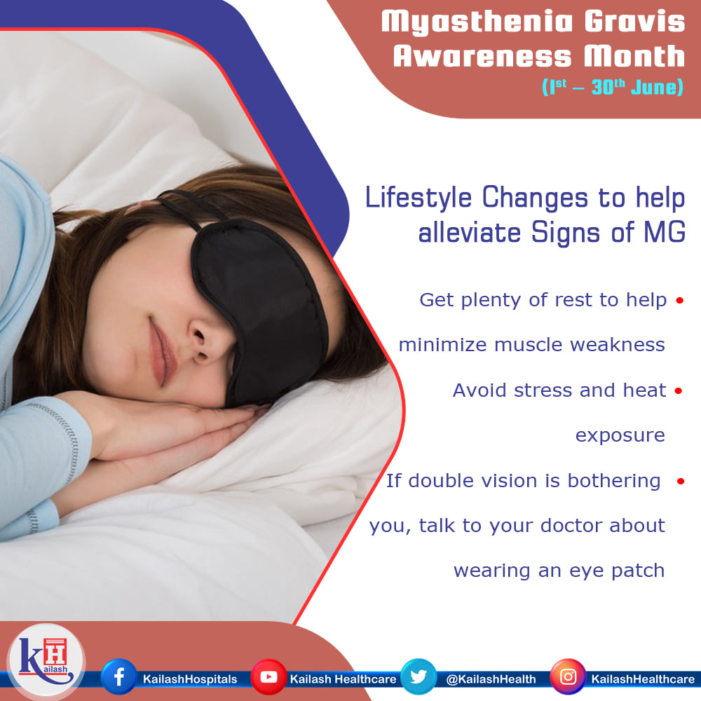 Lifestyle tips to manage symptoms of Myasthenia Gravis. Here are some tips.