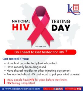 The only way to know for sure whether you have HIV is to get tested.