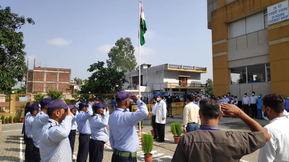 Here’s a glimpse of the the 15th August celebration at Kailash Hospital Dehradun.
