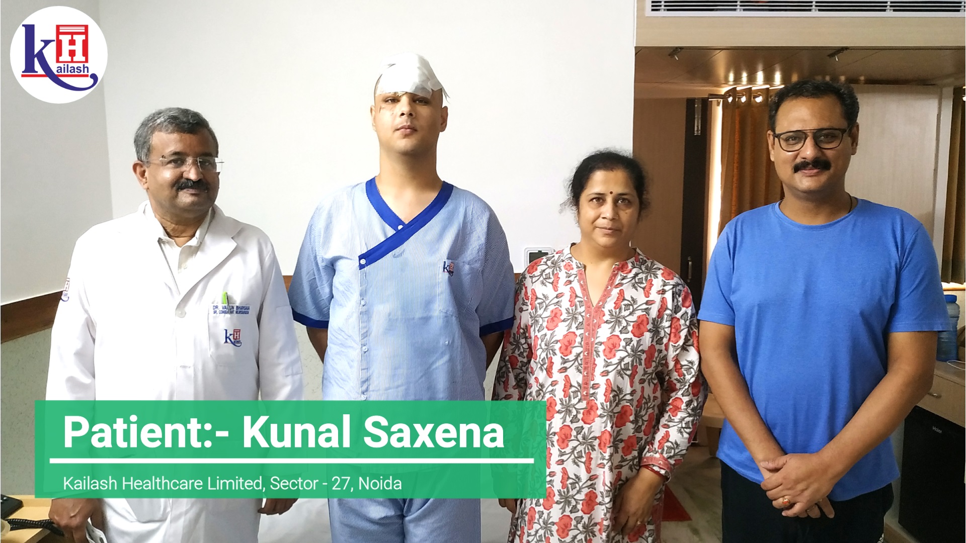 Traumatic Brain Injury Successfully managed through Craniotomy | Kailash Hospital Sector 27 Noida