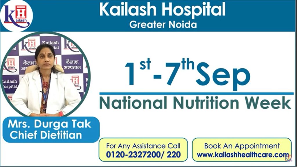 Good Nutrition is Important for Healthy Life | Kailash Hospital Greater Noida