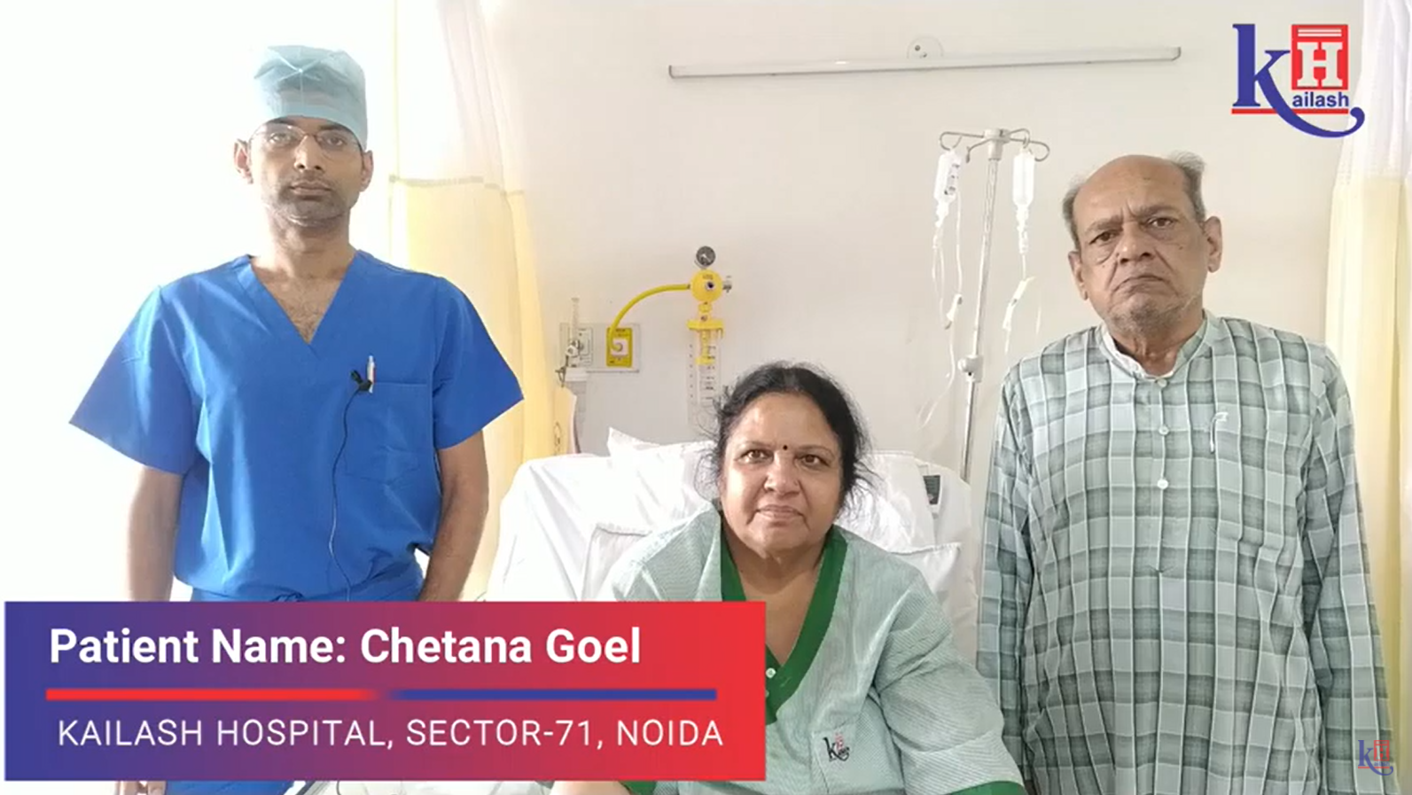 Successful Bilateral Knee Replacement Surgery (63yr old patient) | Kailash Hospital Sector 71 Noida
