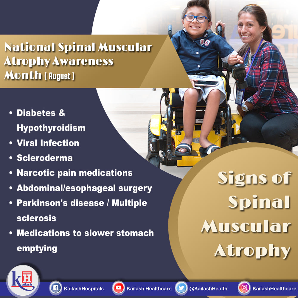 Spinal muscular atrophy is a genetic condition that causes muscle weakness and atrophy affecting a child’s ability to crawl, walk, sit up, and control head movements.