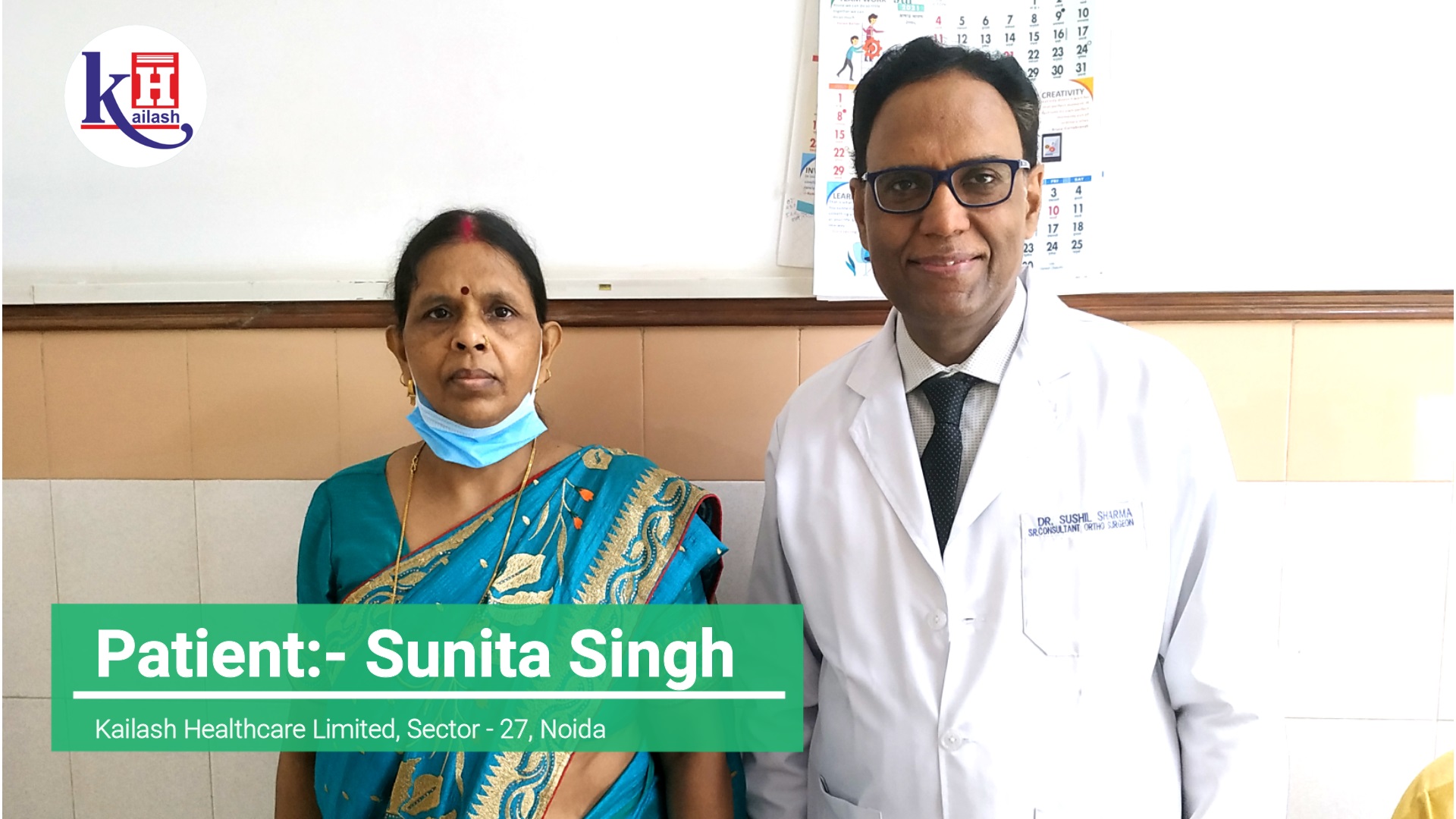 Successful Total Knee Replacement Surgery | Kailash Hospital Sector 27 Noida