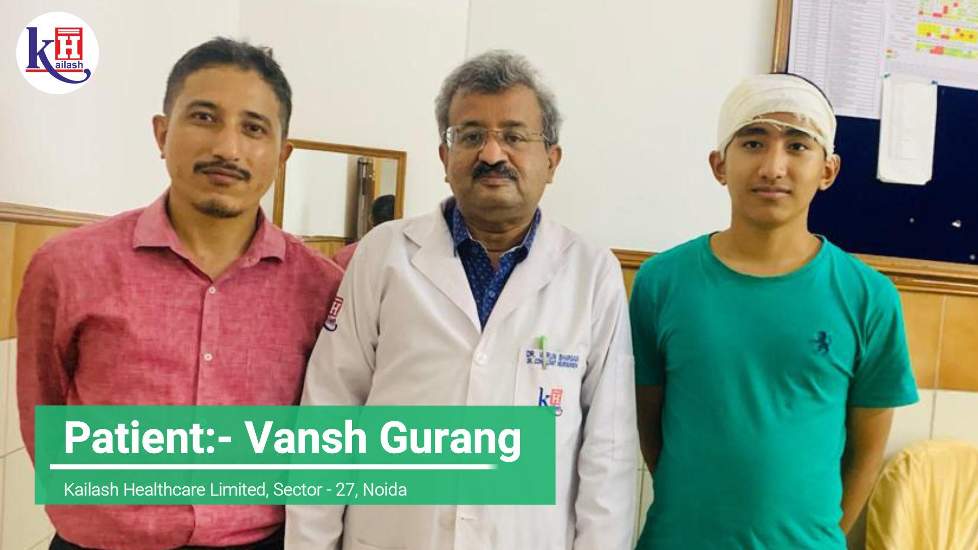 Timely treatment of Chronic Subdural Hematoma saved Vansh’s life | Kailash Hospital Sec 27 Noida