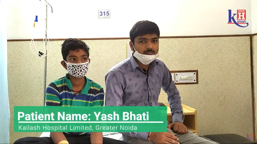 Young patient's 105 ∘C High fever of Successfully managed in time | Kailash Hospital Greater Noida