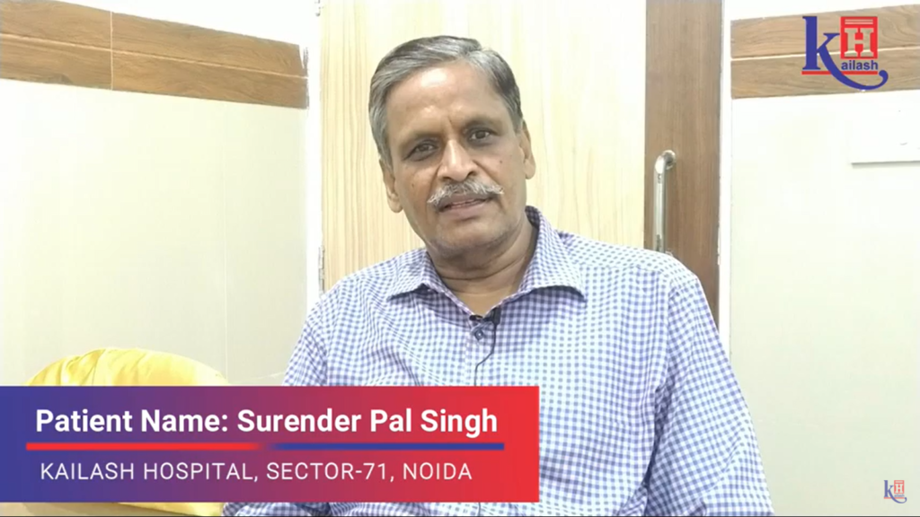 Successful Knee Replacement Surgery restores patient’s independent mobility | Kailash Hospital Noida
