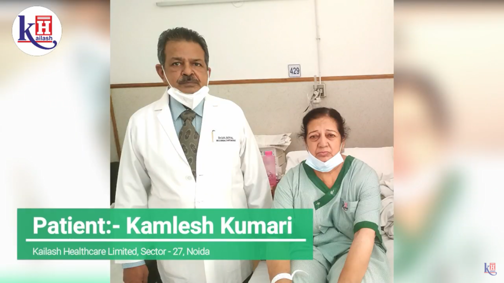 Successful treatment of Severe Osteoarthritis through Knee Replacement Surgery | Kailash Hospital
