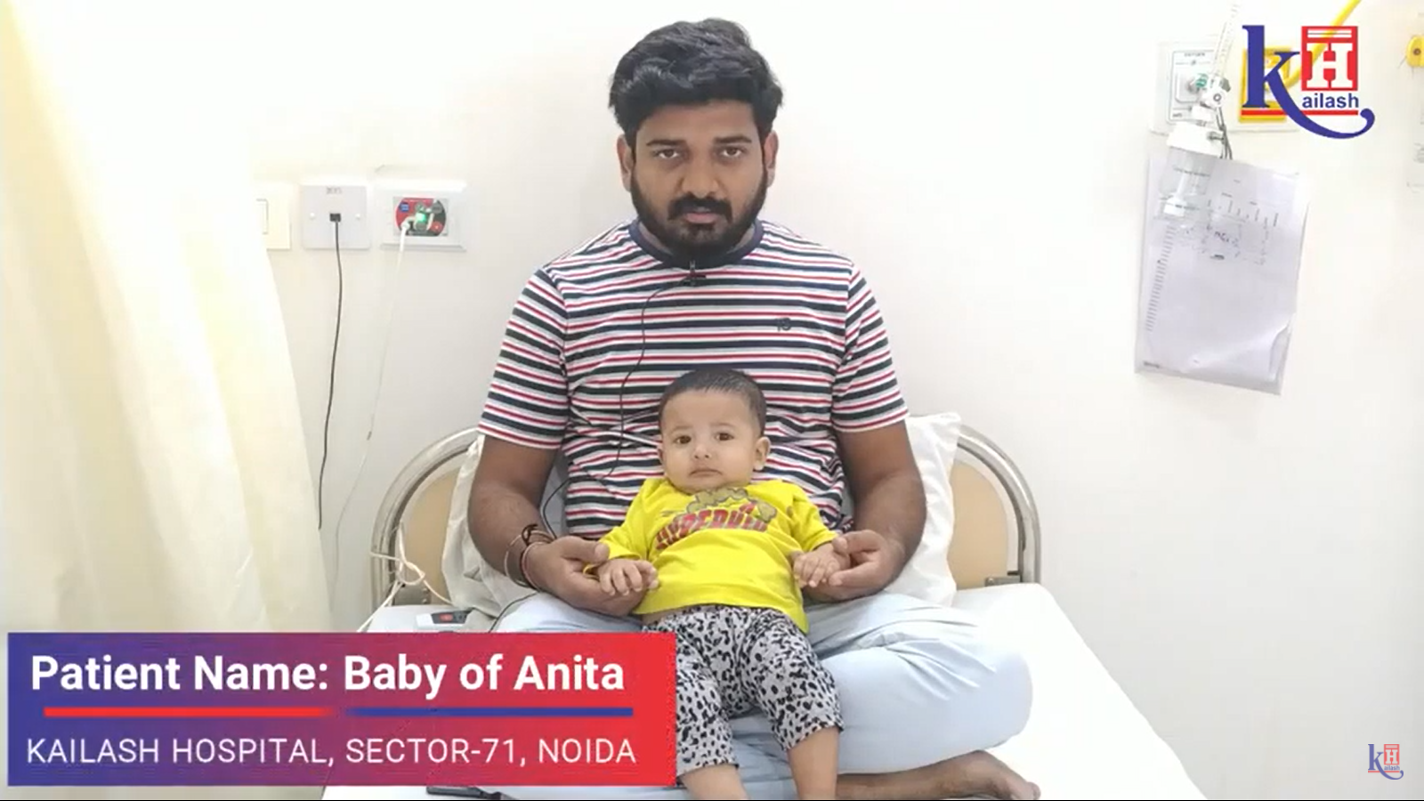 Proactive medical care helps treat critical 6 month old baby | Kailash Hospital, Sector 71, Noida