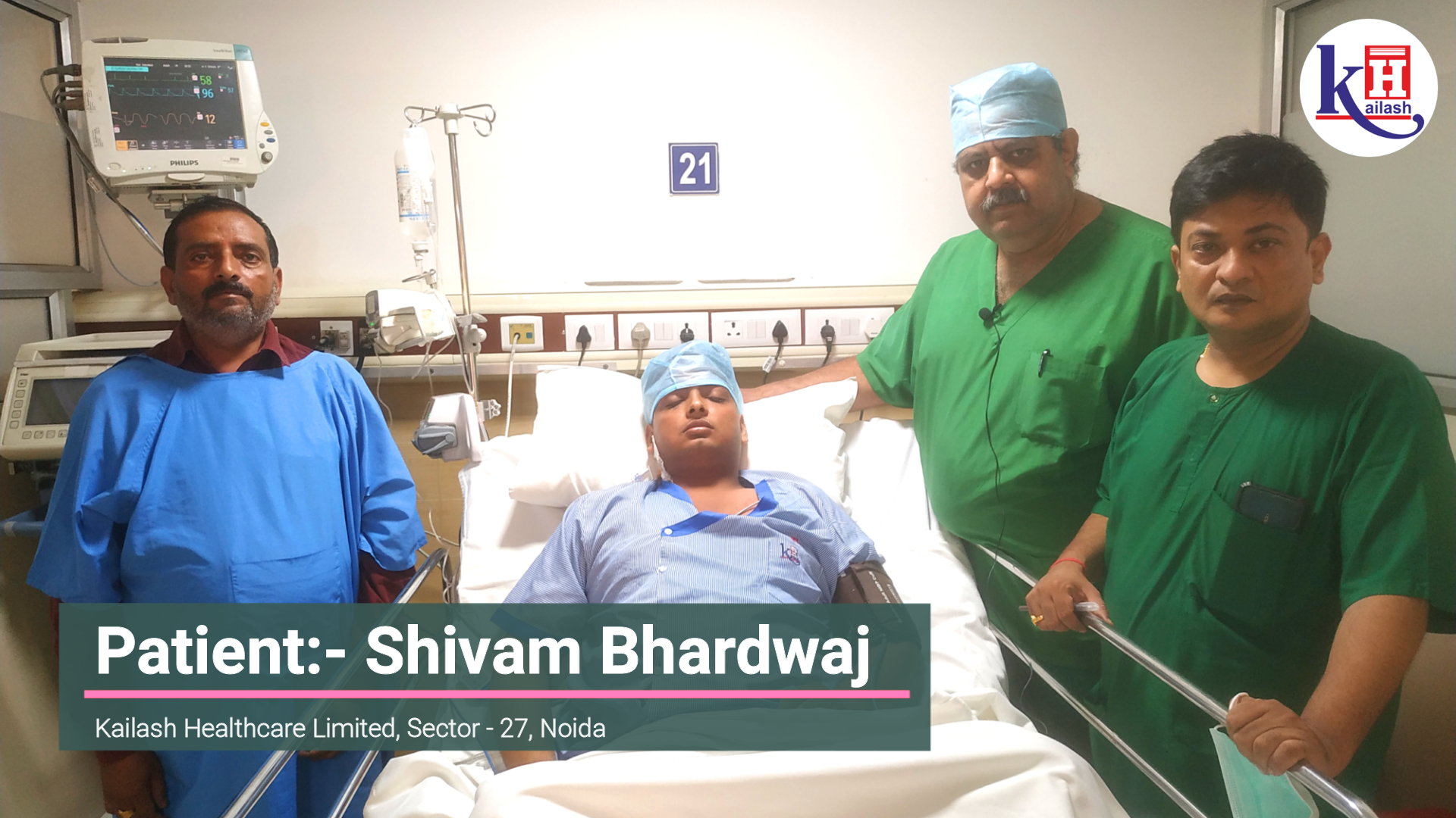 Miraculous recovery of Patient from Severe Chest Infection | Kailash Hospital sector 27 Noida