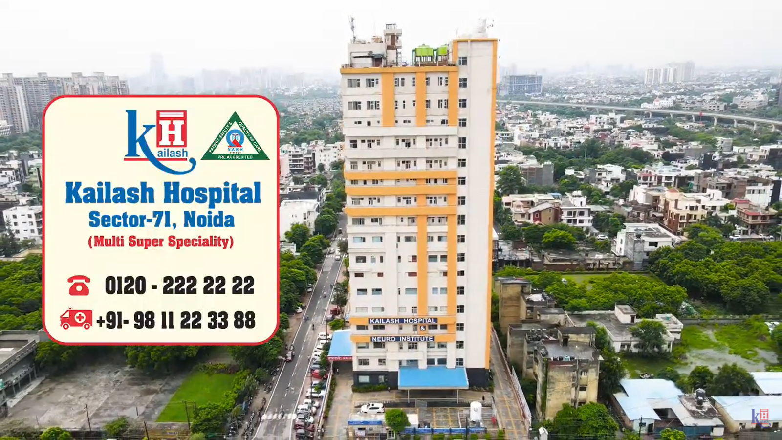 Your Most Trusted Healthcare in Delhi NCR | Kailash Hospital, Sector 71, Noida