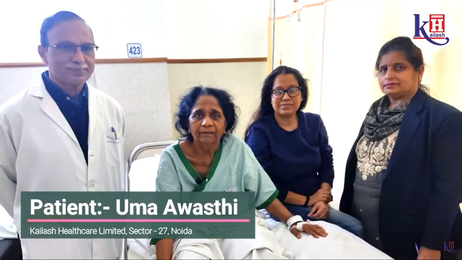 Successful Total Knee Replacement of 70yr old patient’s for both knees | Kailash Hospital Noida