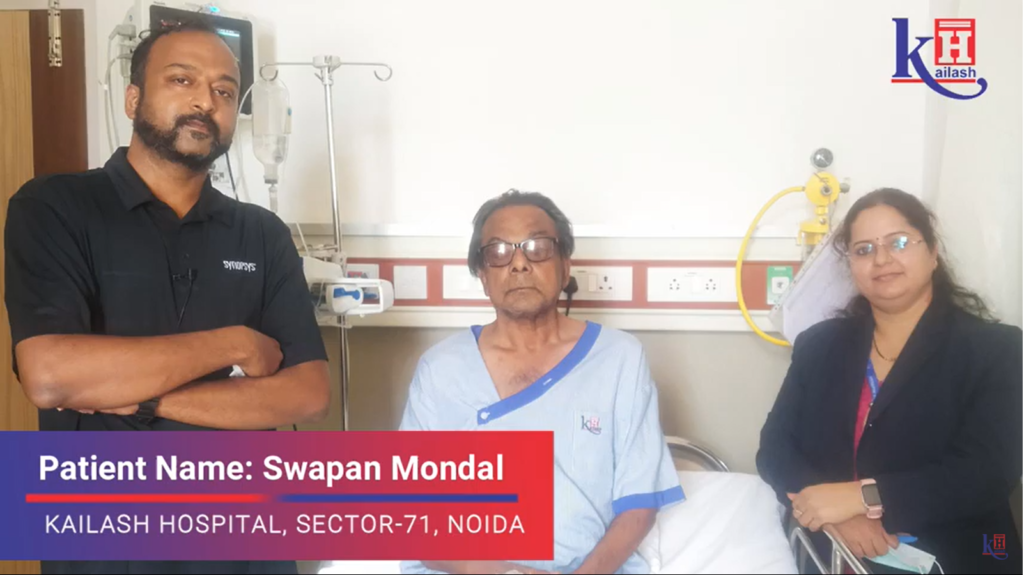 Timely rush to the hospital after sudden Chest pain saved a Life | Kailash Hospital Sector 71, Noida
