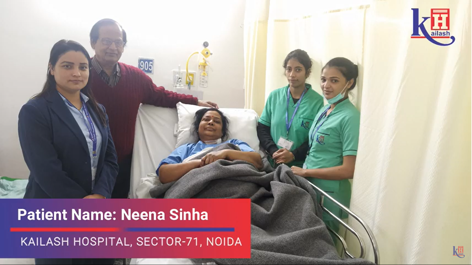 Dedicated team and Efficient medical services saved a life in Medical Emergency | Kailash Hospital