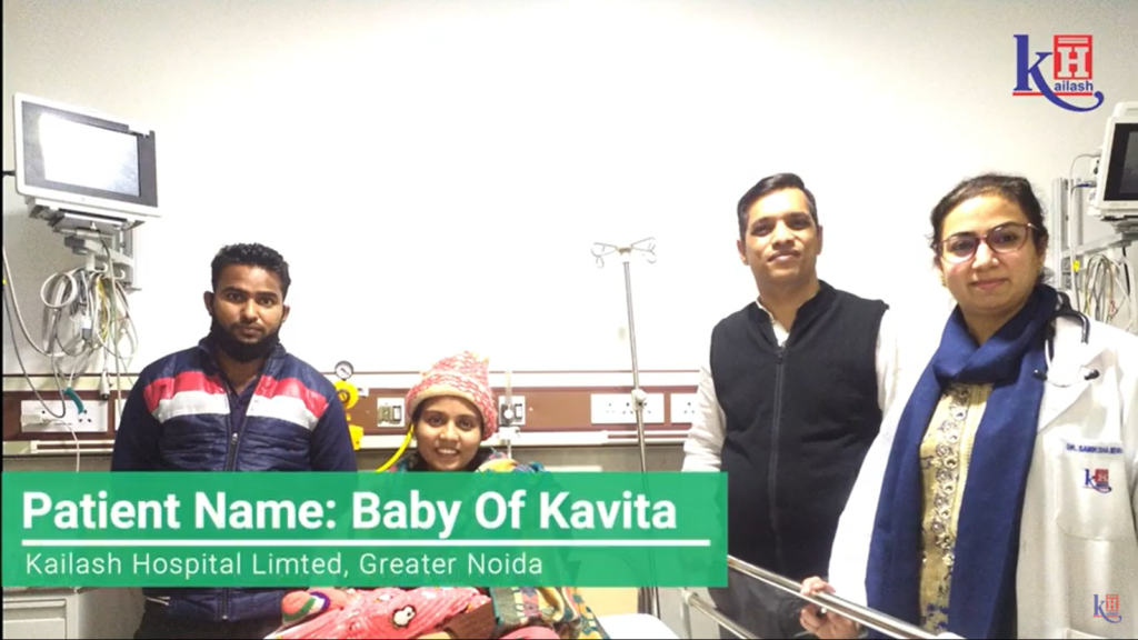 Timely Management of Meningitis infection saves Life of Newborn | Kailash Hospital, Greater Noida