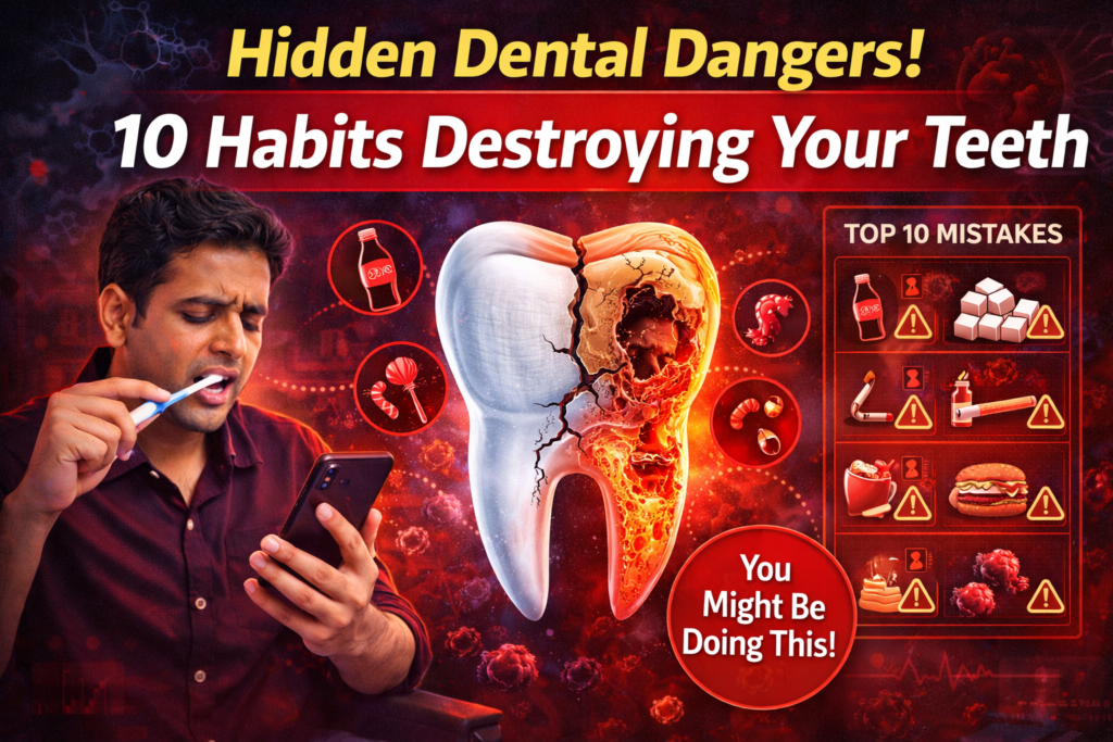 10 Habits Destroying Your Teeth