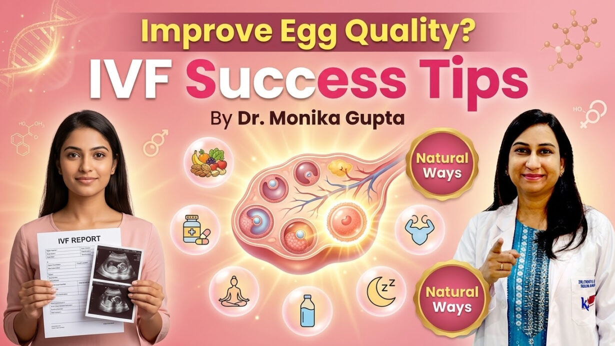 How to Improve Egg Quality for IVF Naturally Dr monika gupta