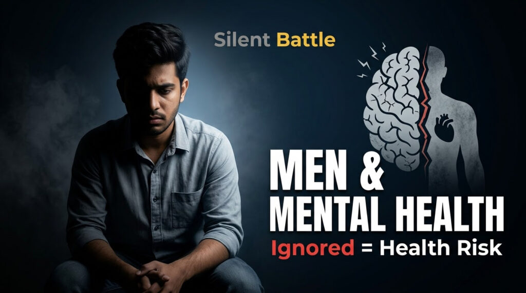 Men Mental health by Kailash Health blog