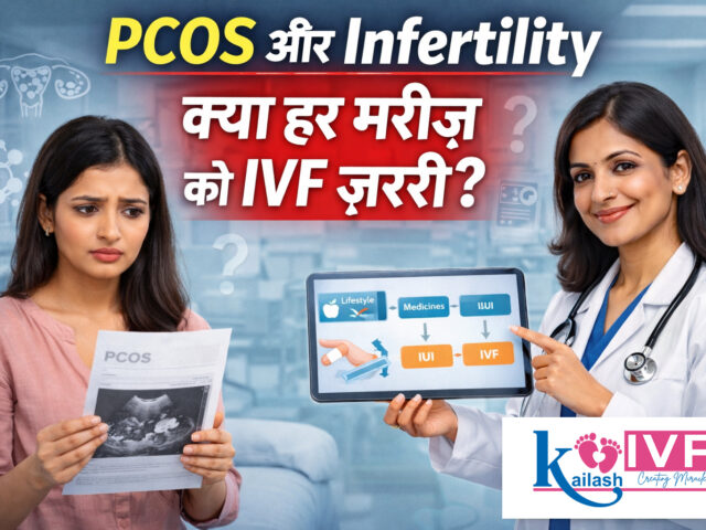 PCOS और Infertility: क्या हर PCOS मरीज को IVF की जरूरत होती है?