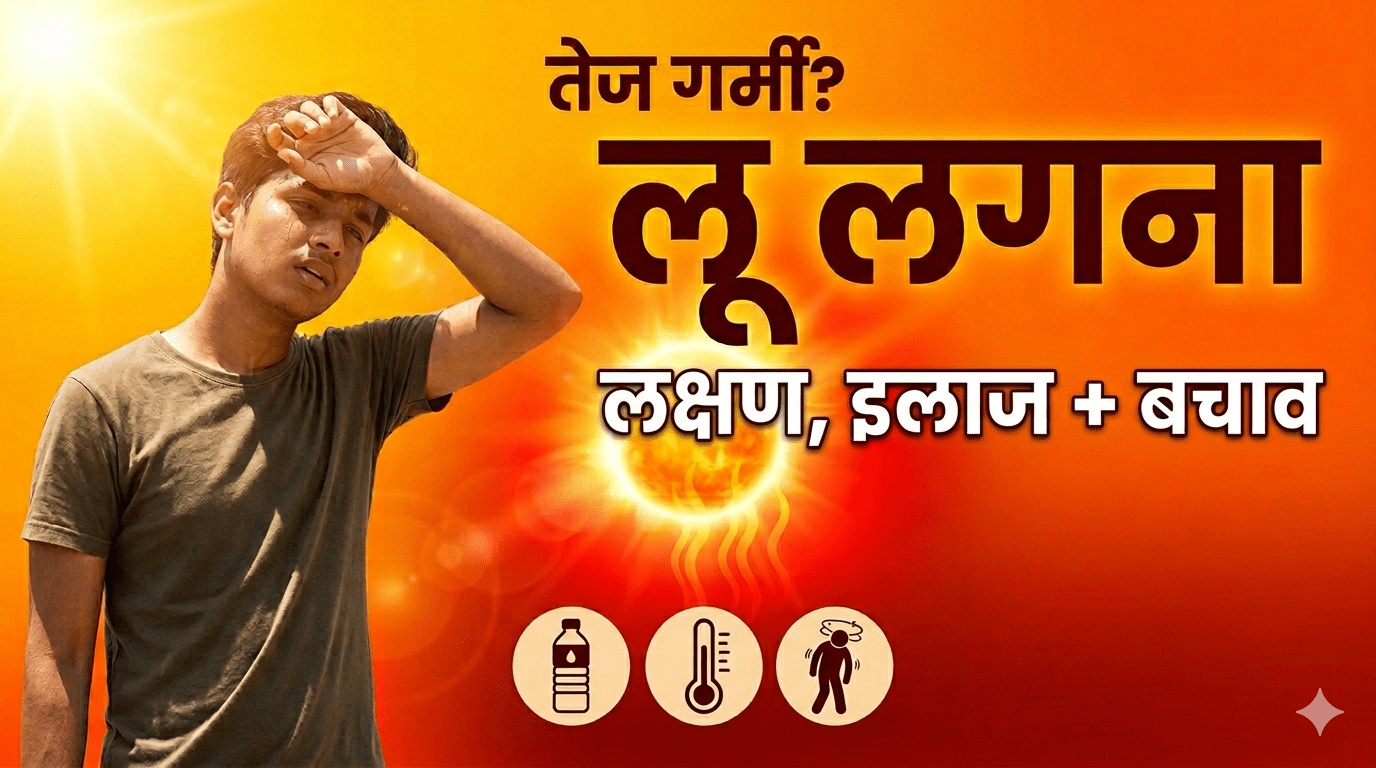 लू लगने के लक्षण, इलाज और बचाव